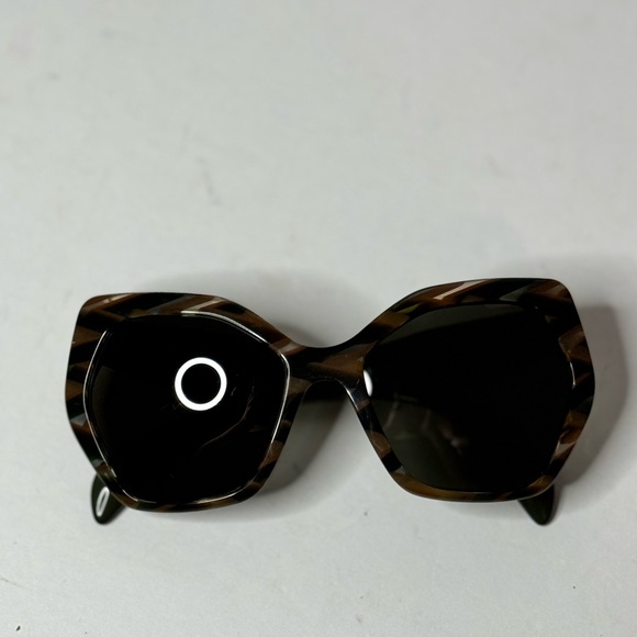 PRADA Grey And Brown Crystal Color Sunglasses - Picture 11 of 17